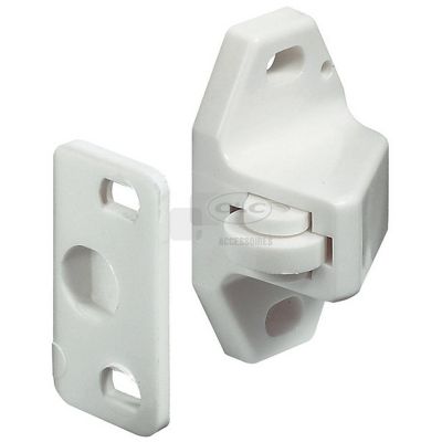 Loqueteau à rouleaux nylon